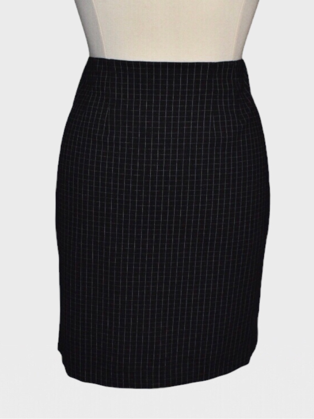 Amanda + Chelsea‎ Windowpane Plaid Pencil Skirt
